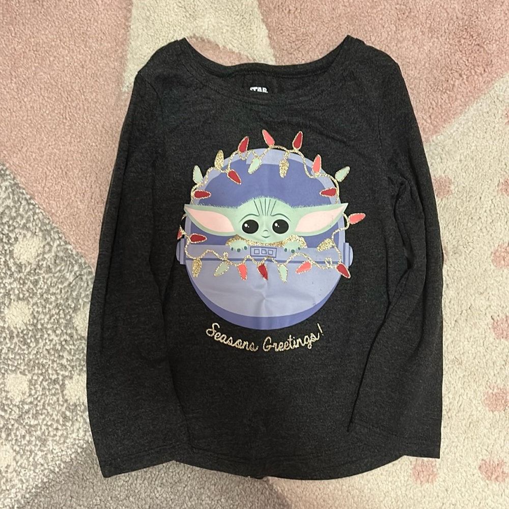 Seasons Greetings Baby Yoda by Jumping bean